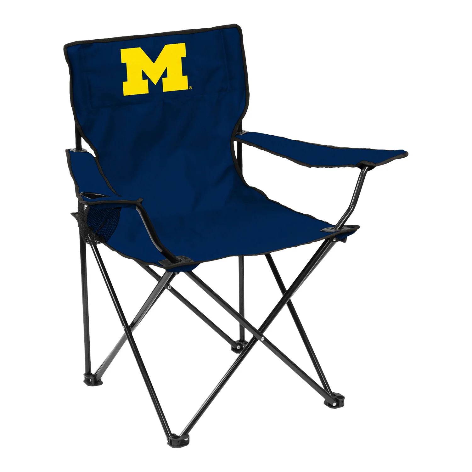 Michigan Wolverines Quad Outdoor Folding Chair