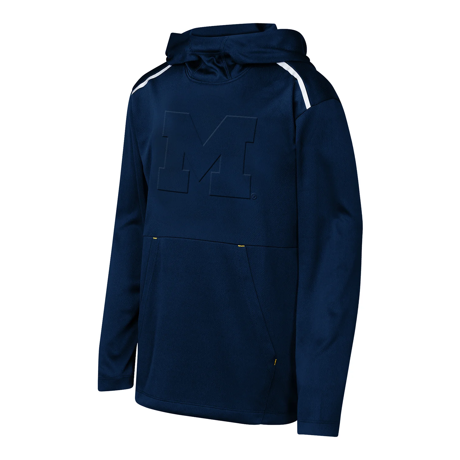 Michigan Wolverines Youth Navy Tonal Art Hoodie