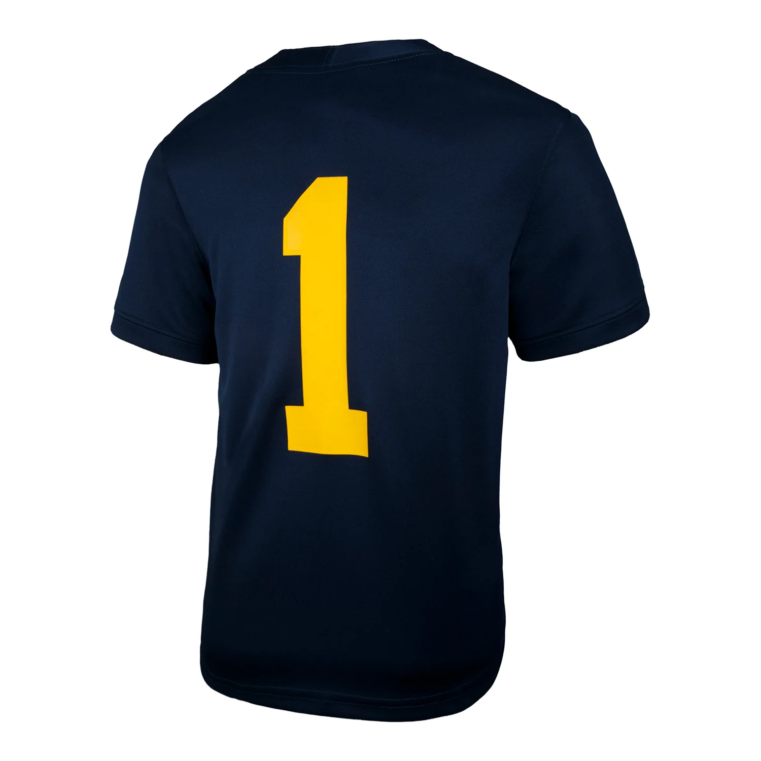 Michigan Wolverines Jordan Football #1 Kids Home Jersey - Image 2