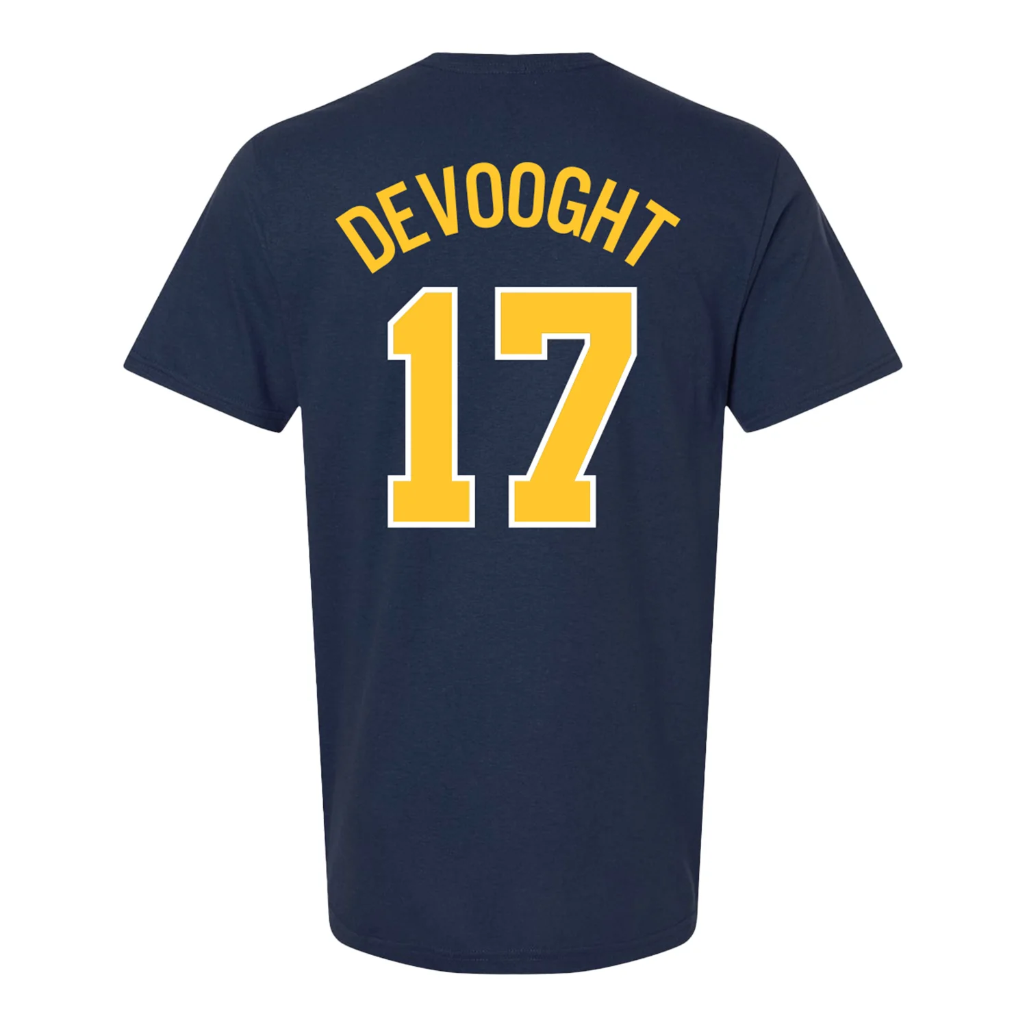 Michigan Wolverines Baseball Student Athlete #17 Gavin DeVooght T-Shirt