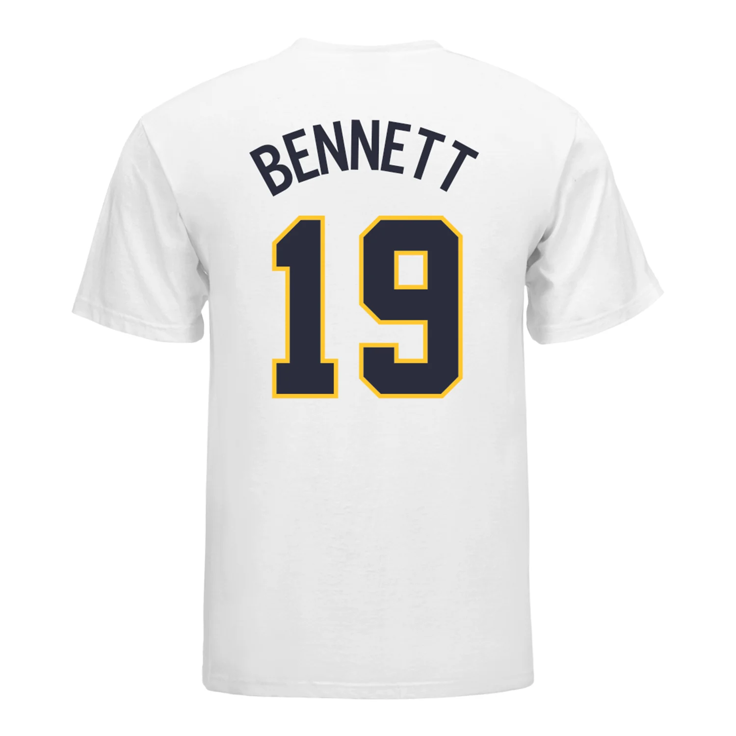 Michigan Wolverines Softball Student Athlete #19 Reganne Bennett T-Shirt