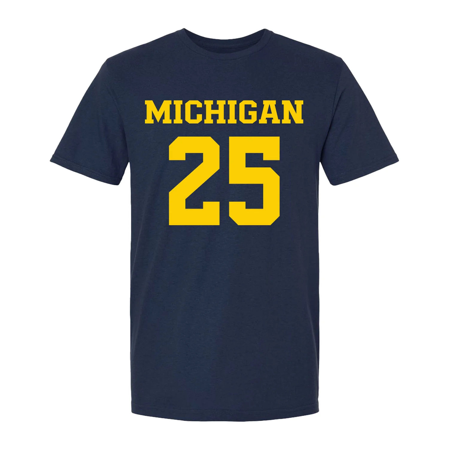 Michigan Wolverines Men's Lacrosse Student Athlete #25 Alex Gatto T-Shirt - Image 2