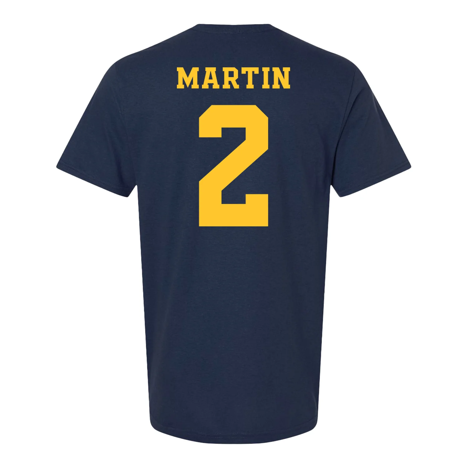 Michigan Wolverines Women's Lacrosse Student Athlete #2 Zoe Martin T-Shirt