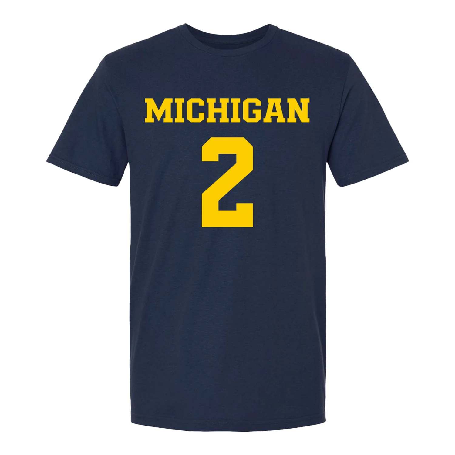 Michigan Wolverines Women's Lacrosse Student Athlete #2 Zoe Martin T-Shirt - Image 2