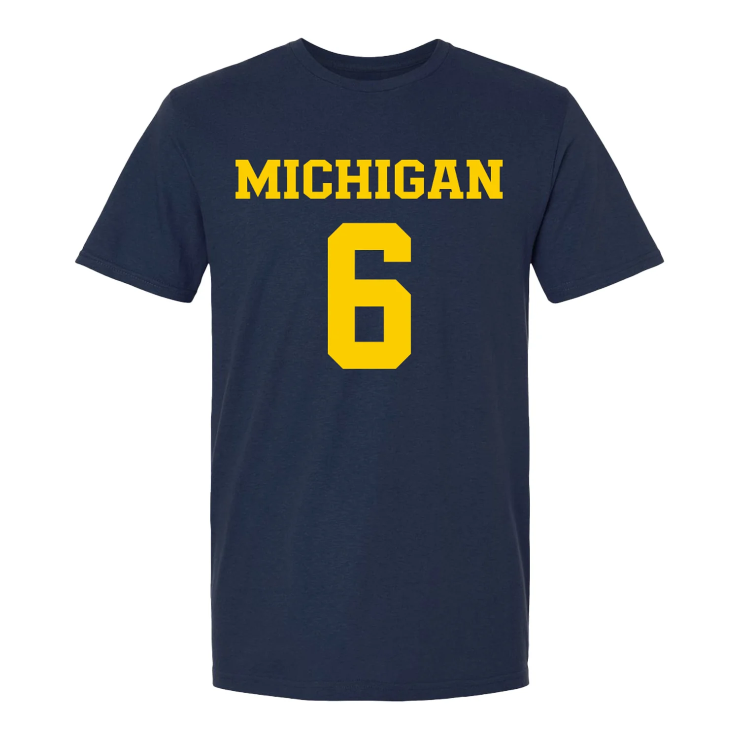 Michigan Wolverines Women's Lacrosse Student Athlete #6 Grace Callahan T-Shirt - Image 2
