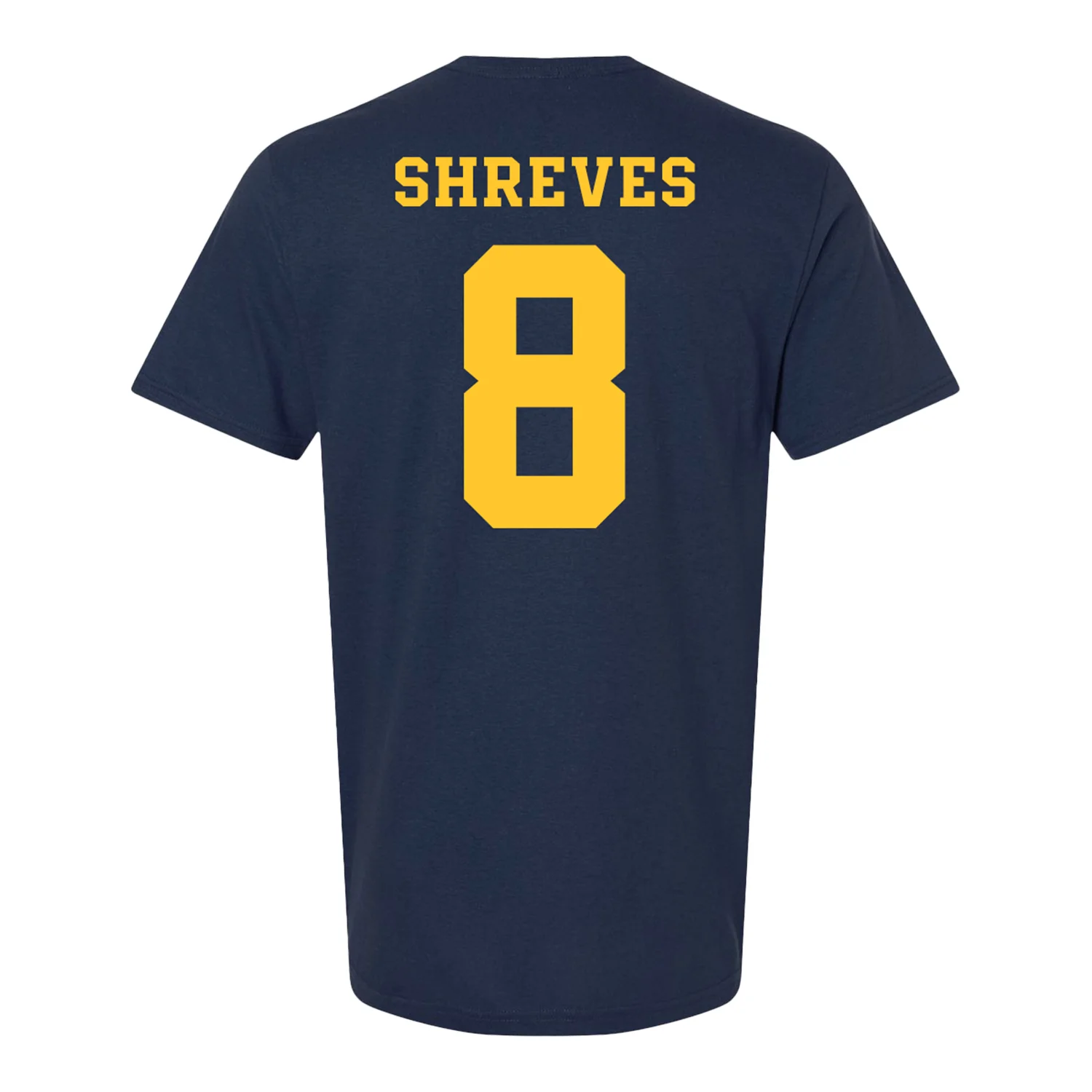 Michigan Wolverines Women's Lacrosse Student Athlete #8 Peyton Shreves T-Shirt