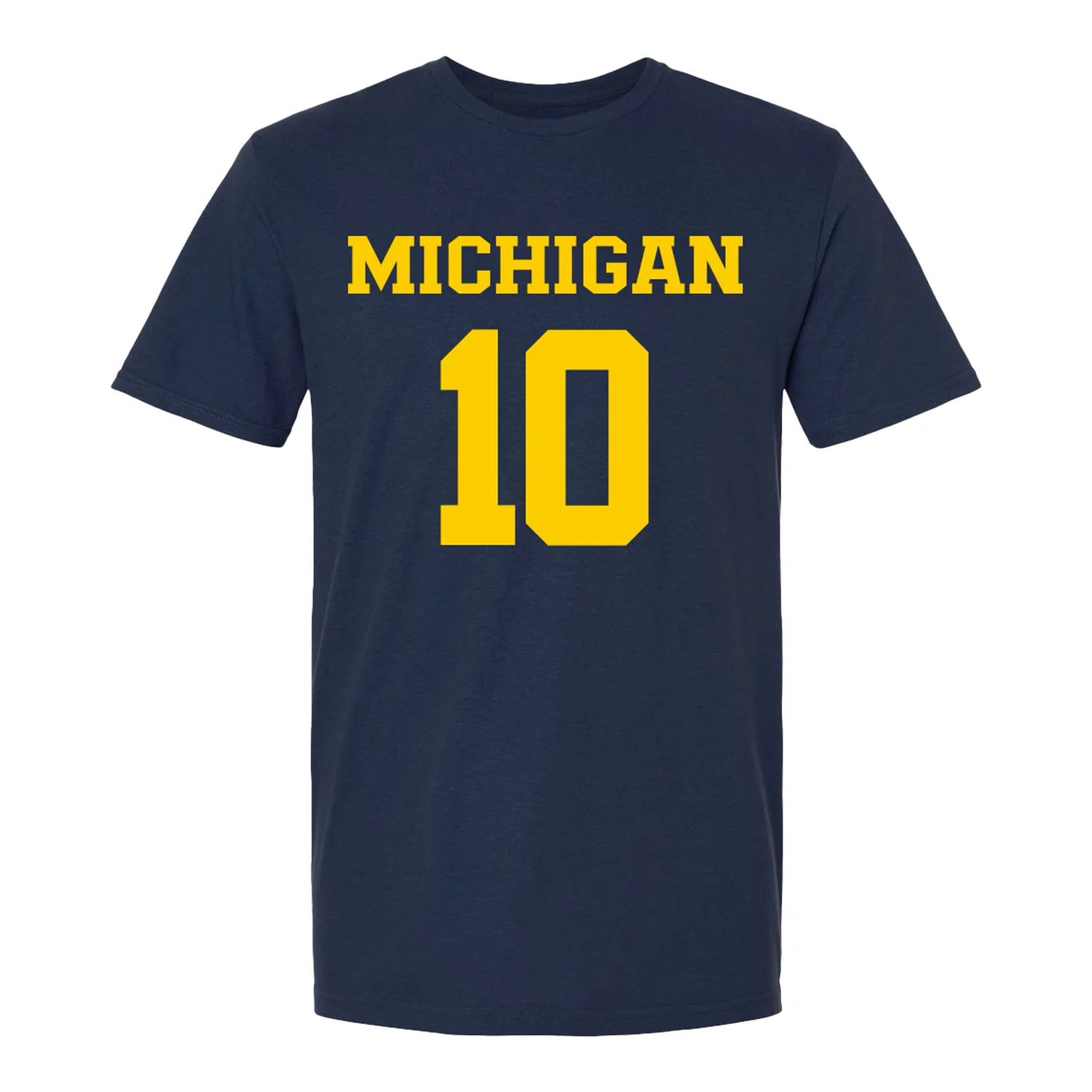 Michigan Wolverines Women's Lacrosse Student Athlete #10 Remi Schaller T-Shirt - Image 2
