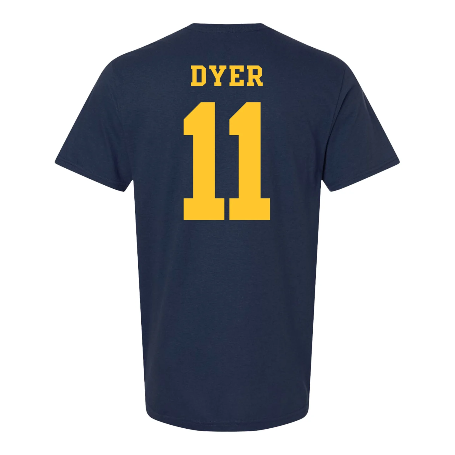 Michigan Wolverines Women's Lacrosse Student Athlete #11 Kaylee Dyer T-Shirt