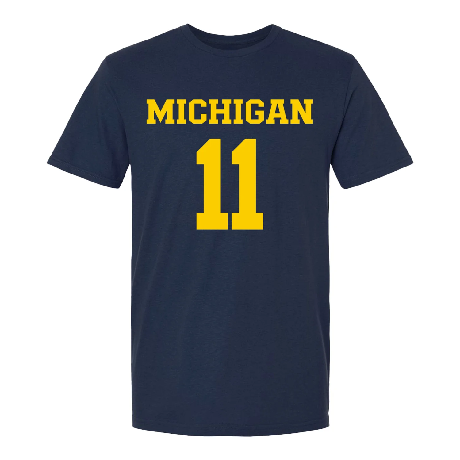 Michigan Wolverines Women's Lacrosse Student Athlete #11 Kaylee Dyer T-Shirt - Image 2