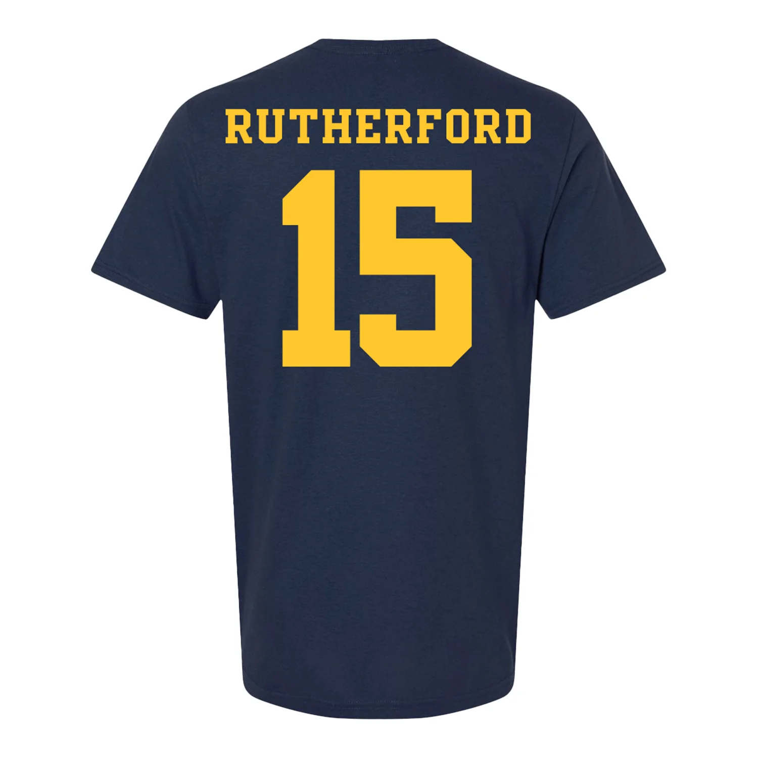 Michigan Wolverines Women's Lacrosse Student Athlete #15 Maya Rutherford T-Shirt