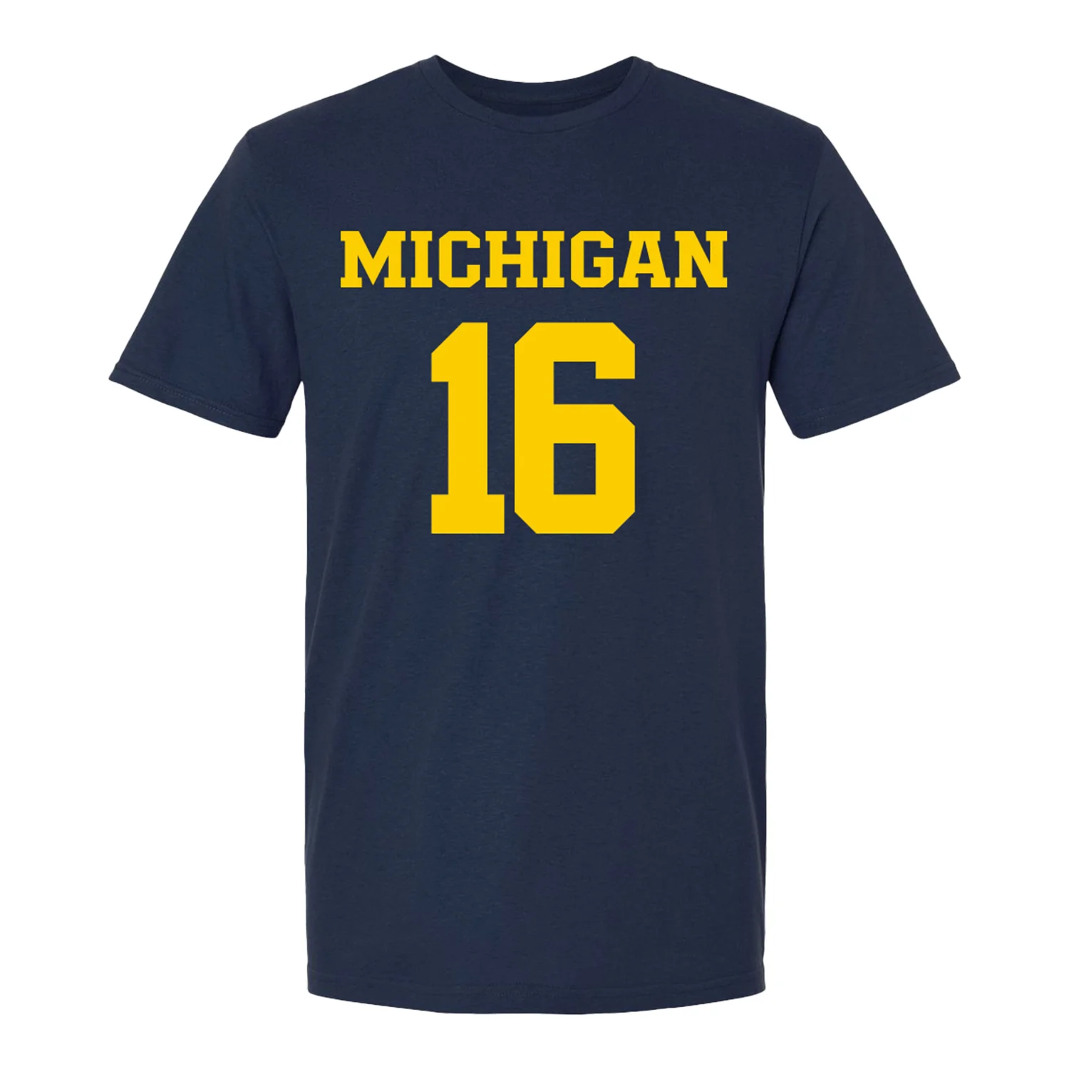 Michigan Wolverines Women's Lacrosse Student Athlete #16 Kassidy Isaacson T-Shirt - Image 2
