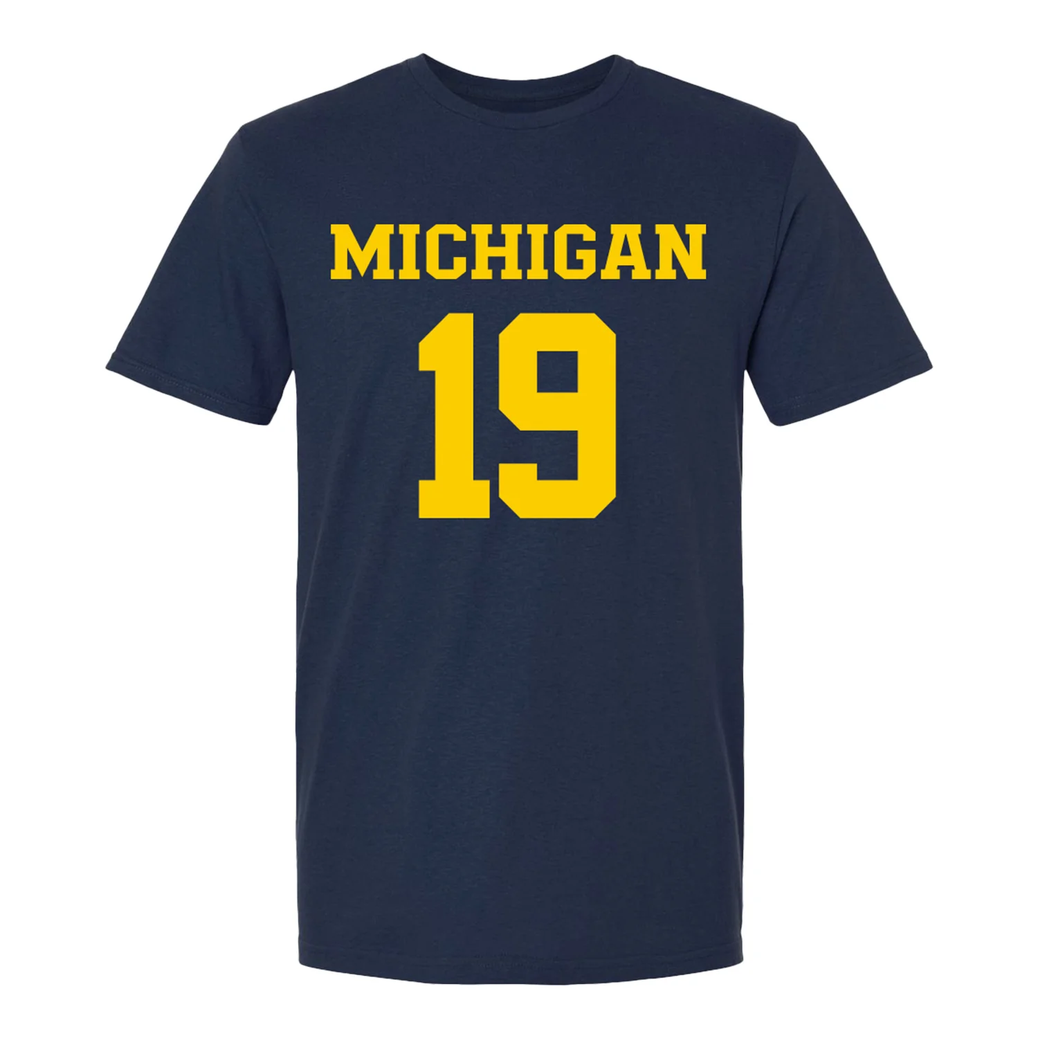 Michigan Wolverines Women's Lacrosse Student Athlete #19 Taylor Cullen T-Shirt - Image 2