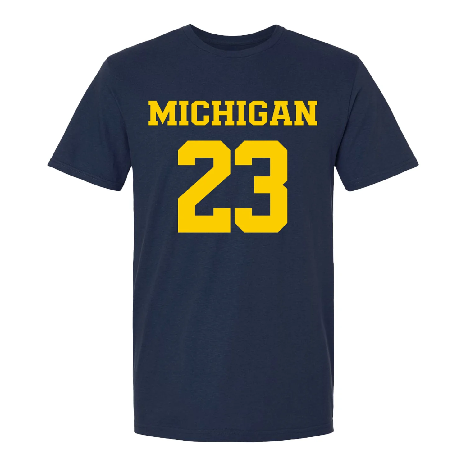 Michigan Wolverines Women's Lacrosse Student Athlete #23 Haley Polk T-Shirt - Image 2