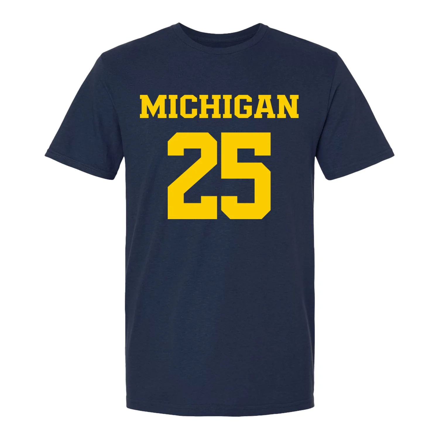 Michigan Wolverines Women's Lacrosse Student Athlete #25 Emerson Patillo T-Shirt - Image 2