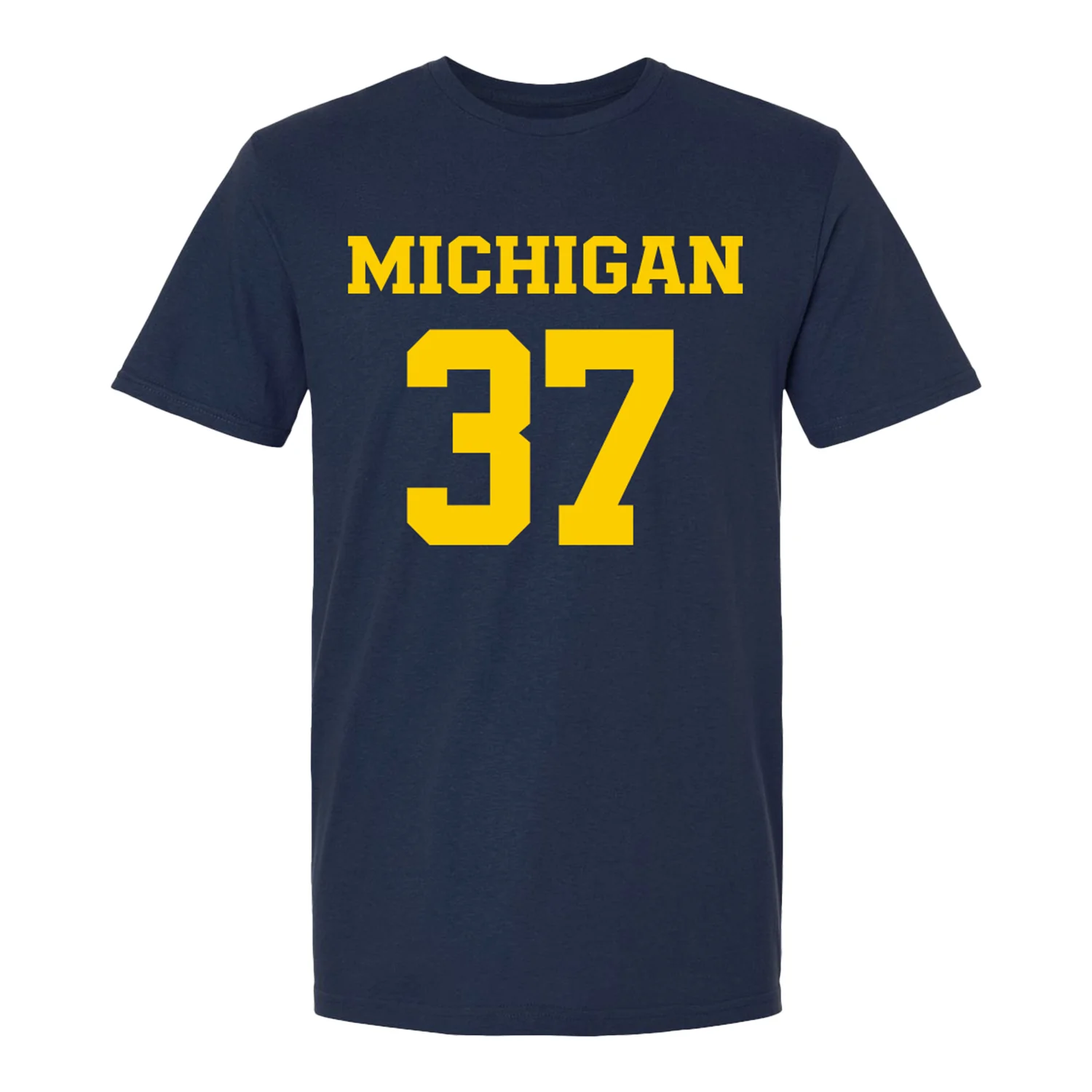 Michigan Wolverines Women's Lacrosse Student Athlete #37 Emma Arico T-Shirt - Image 2