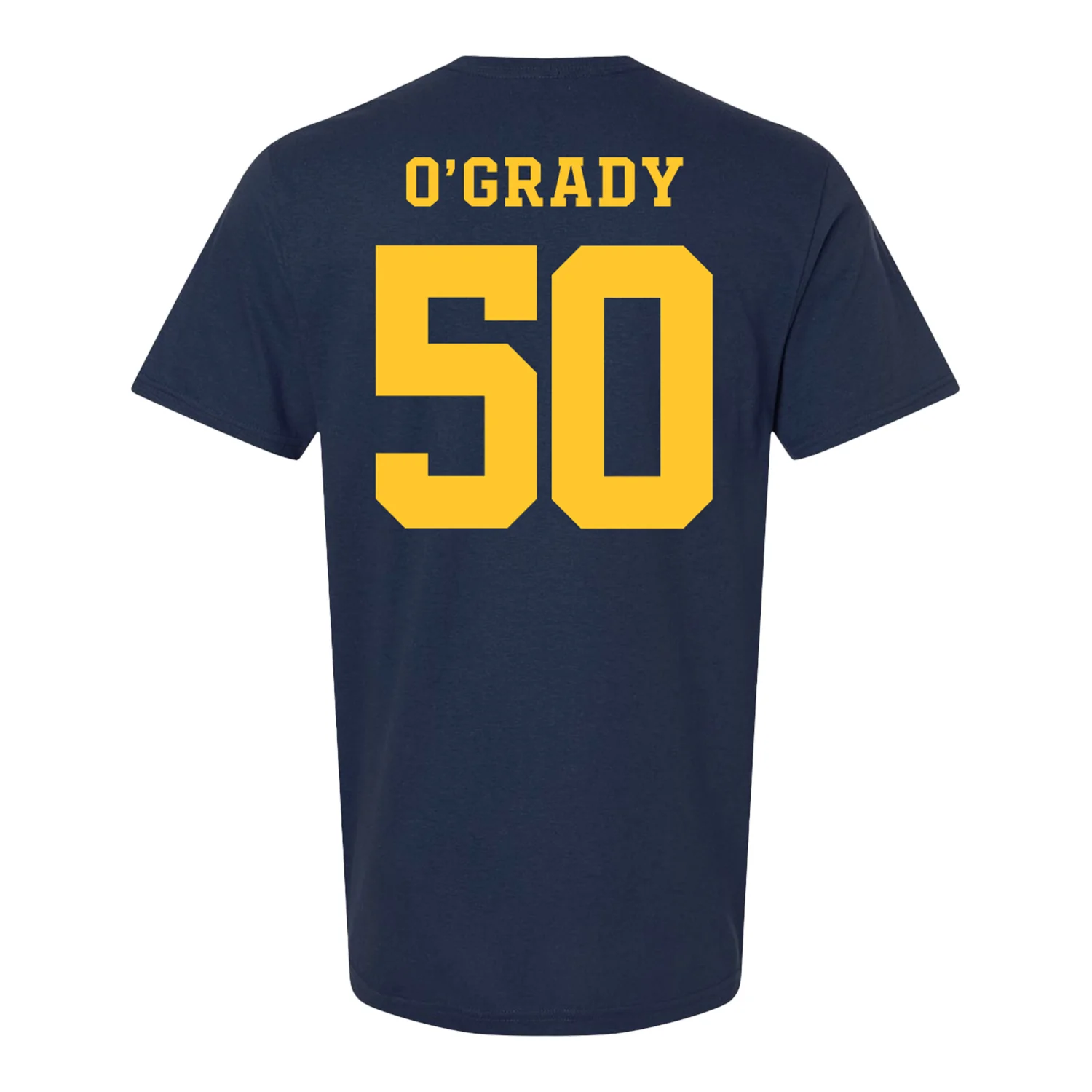 Michigan Wolverines Women's Lacrosse Student Athlete #50 Erin O'Grady T-Shirt