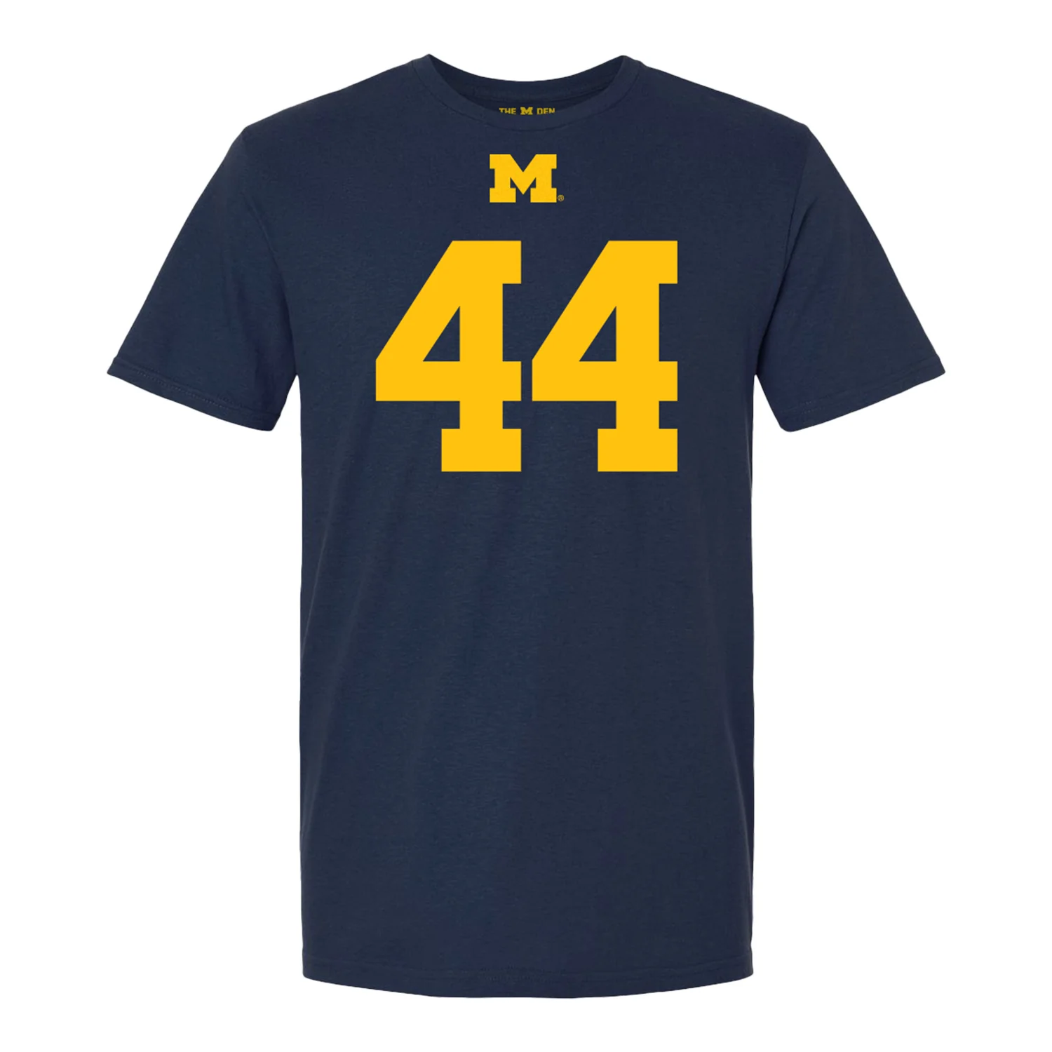 Michigan Wolverines #44 Damon Payne Student Athlete Blue Football T-Shirt - Image 2