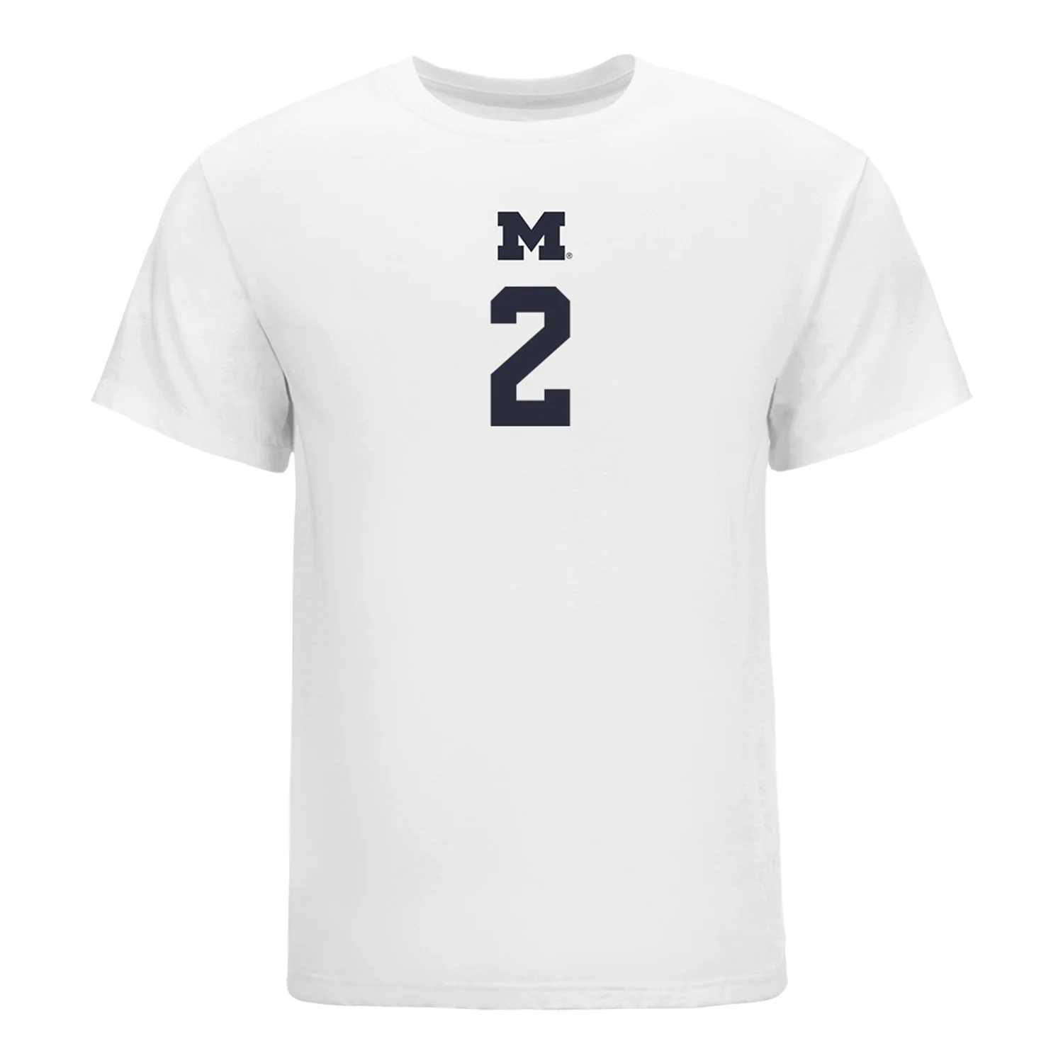 Michigan Wolverines Women's Volleyball Student Athlete T-Shirt #2 Allison Jacobs - Image 2
