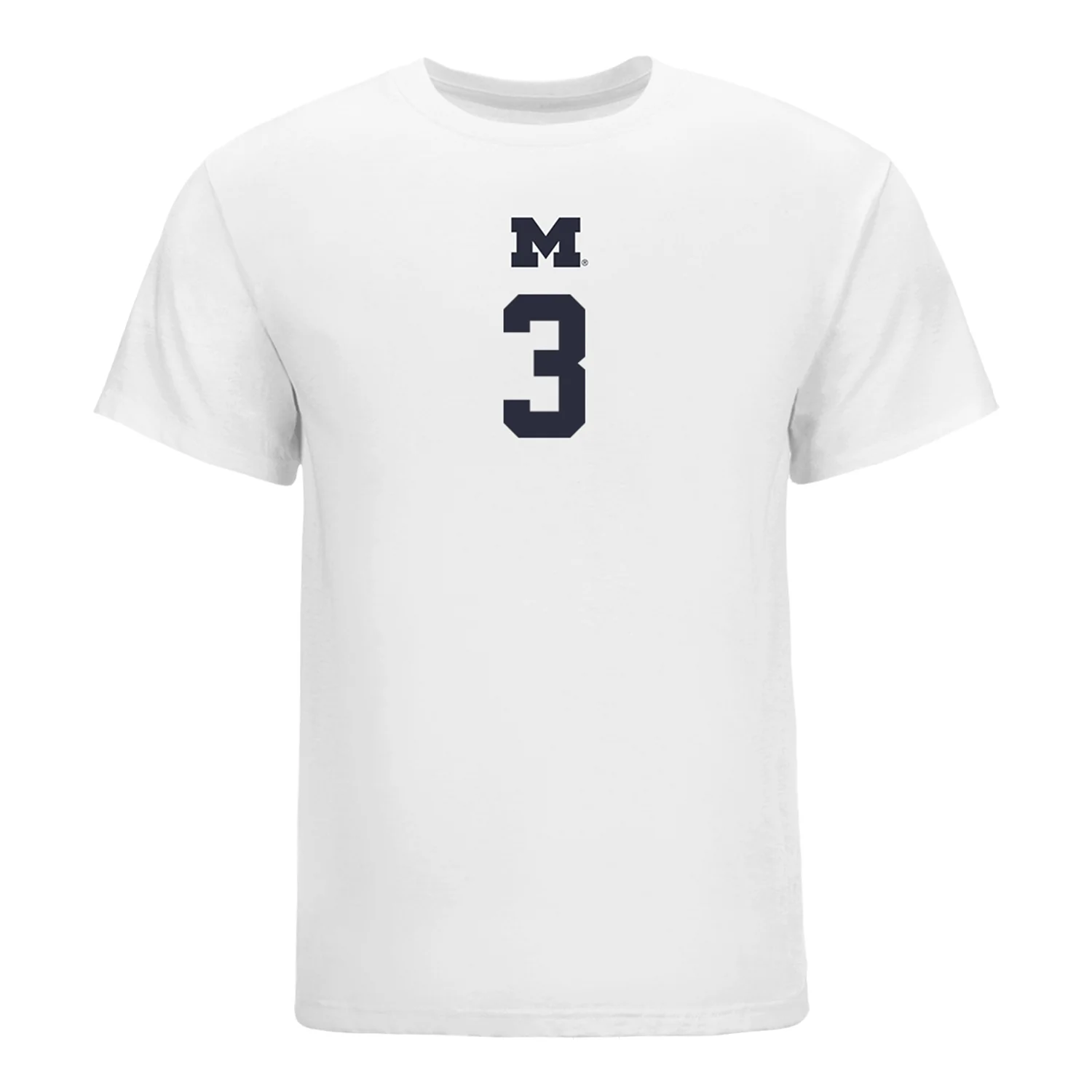 Michigan Wolverines Women's Volleyball Student Athlete T-Shirt #3 Cymarah Gordan - Image 2