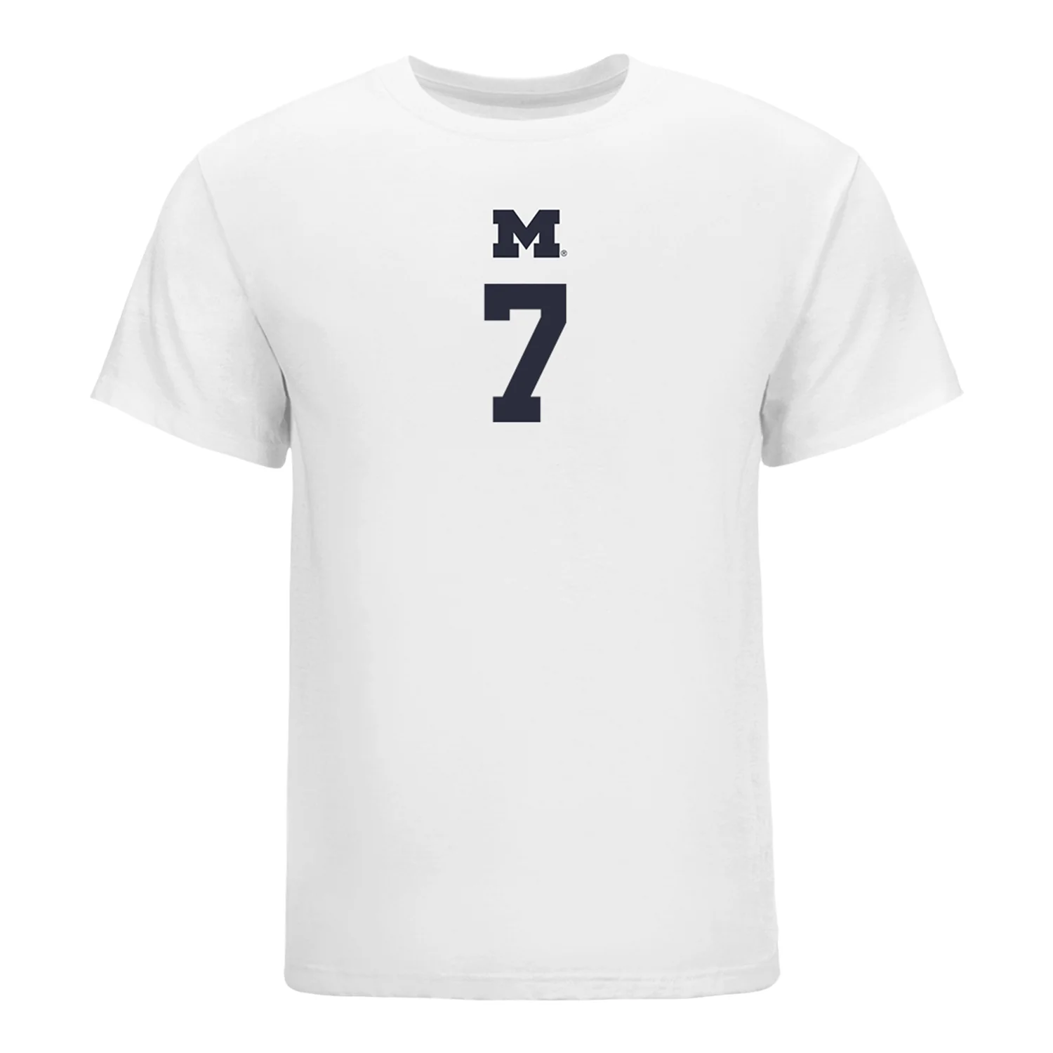 Michigan Wolverines Women's Volleyball Student Athlete T-Shirt #7 Morgan Burke - Image 2