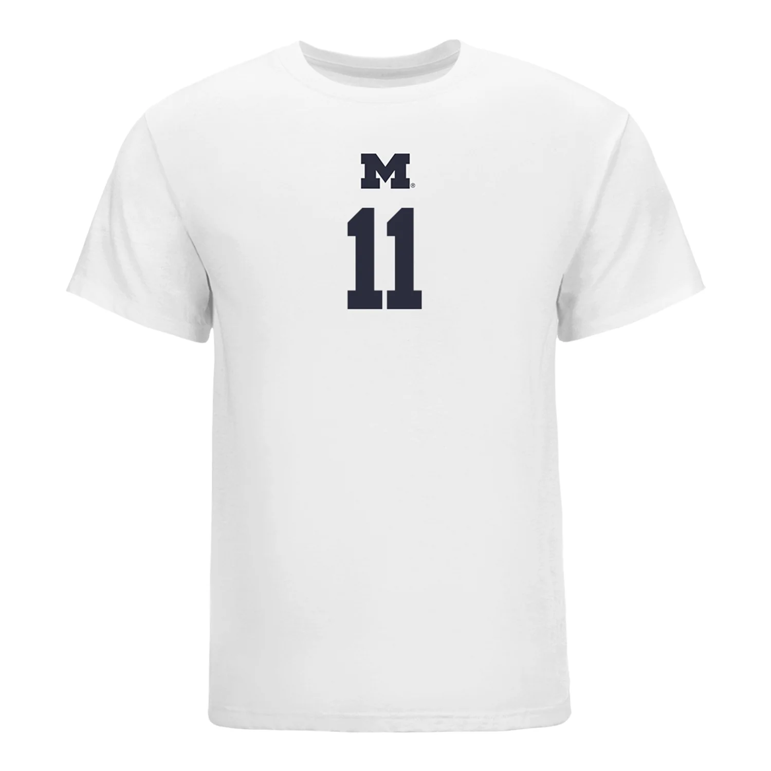Michigan Wolverines Women's Volleyball Student Athlete T-Shirt #11 Amalia Simmons - Image 2