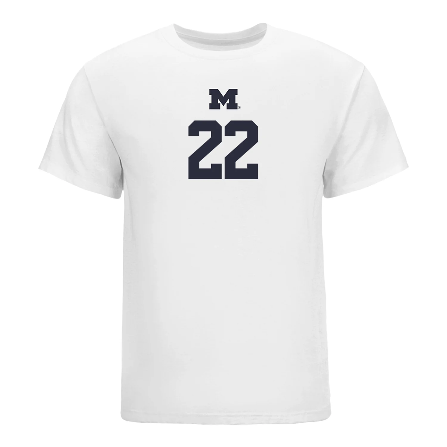 Michigan Wolverines Women's Volleyball Student Athlete T-Shirt #22 Sydney Schnichels - Image 2