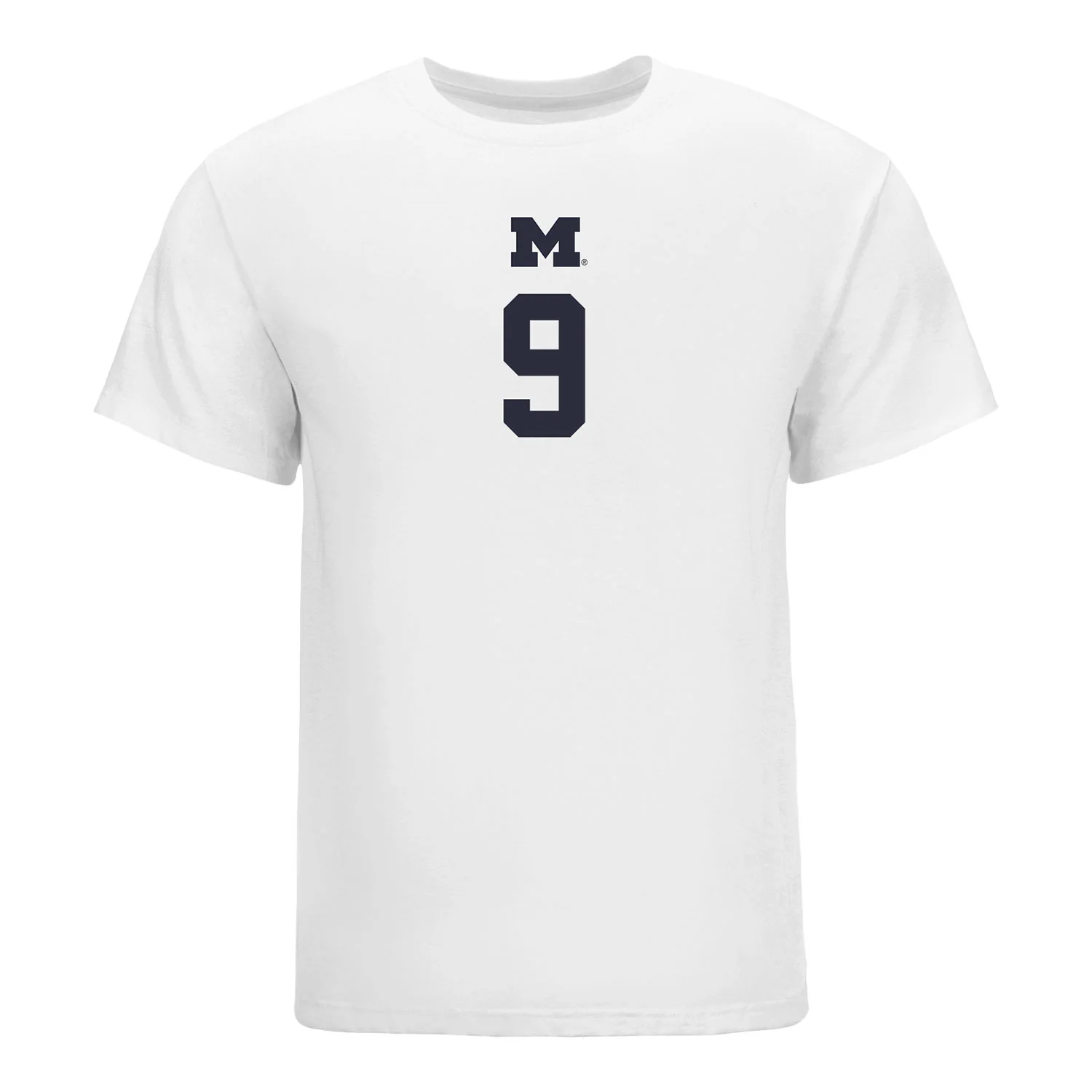 Michigan Wolverines Women's Volleyball Student Athlete T-Shirt #9 Ella Demetrician - Image 2