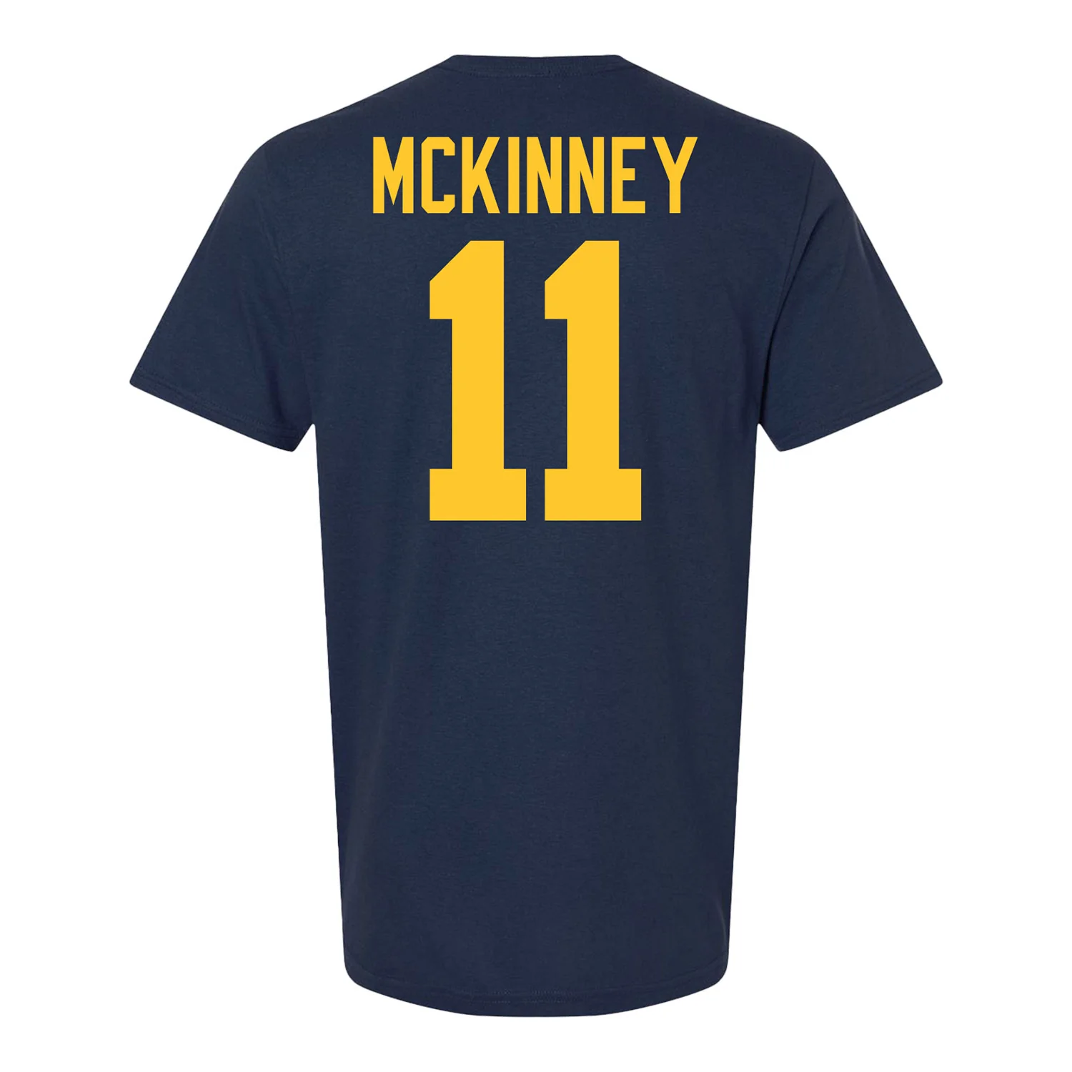 Michigan Wolverines Men's Hockey Student Athlete #11 Cole McKinney T-Shirt