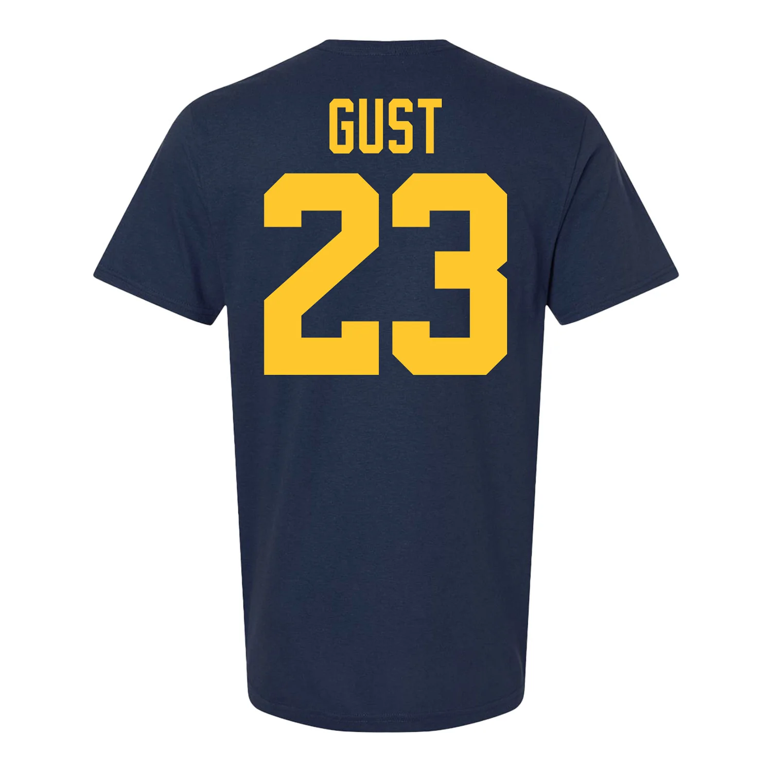 Michigan Wolverines Men's Hockey Student Athlete #23 Miles Gust T-Shirt