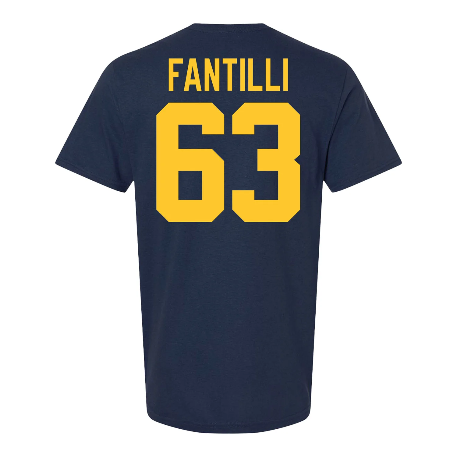 Michigan Wolverines Men's Hockey Student Athlete #63 Luca Fantilli T-Shirt