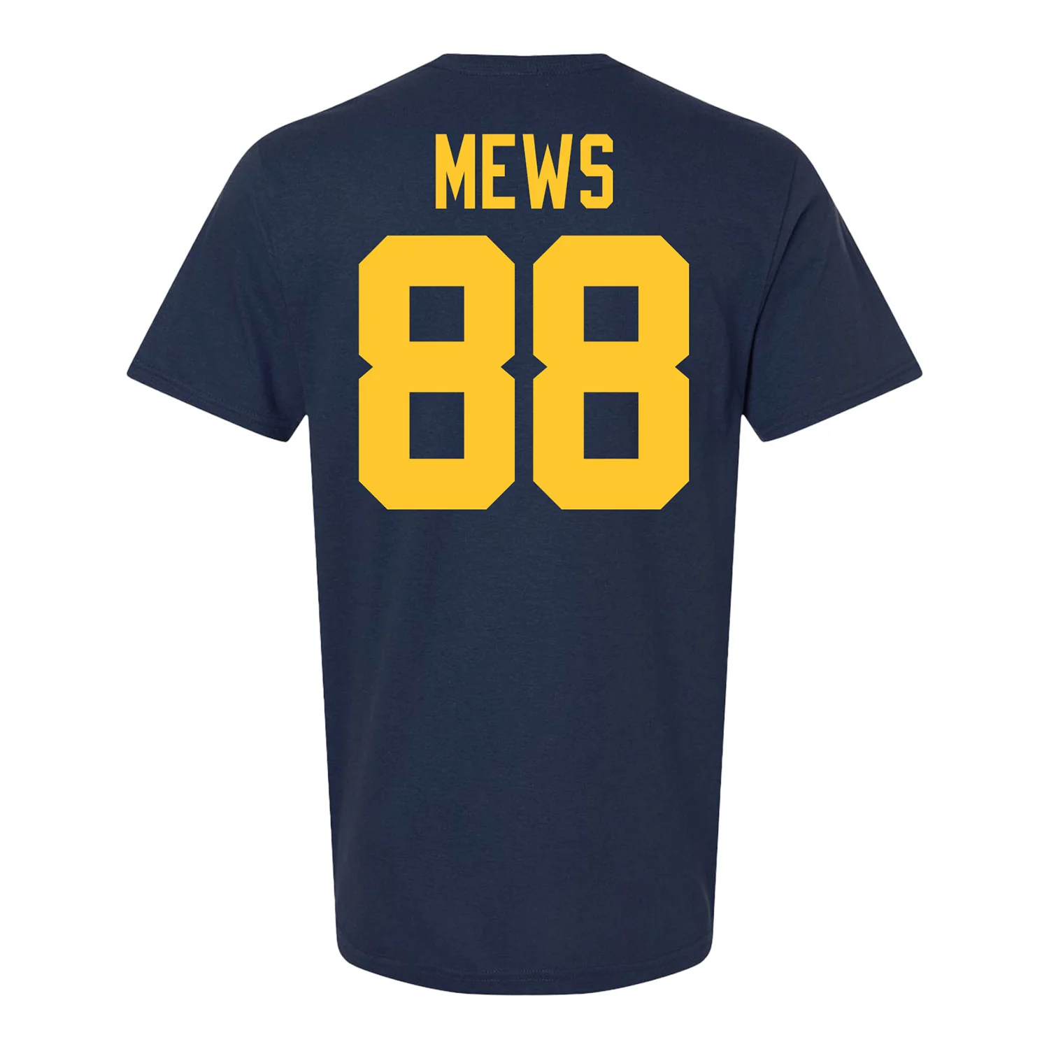 Michigan Wolverines Men's Hockey Student Athlete #88 Henry Mews T-Shirt