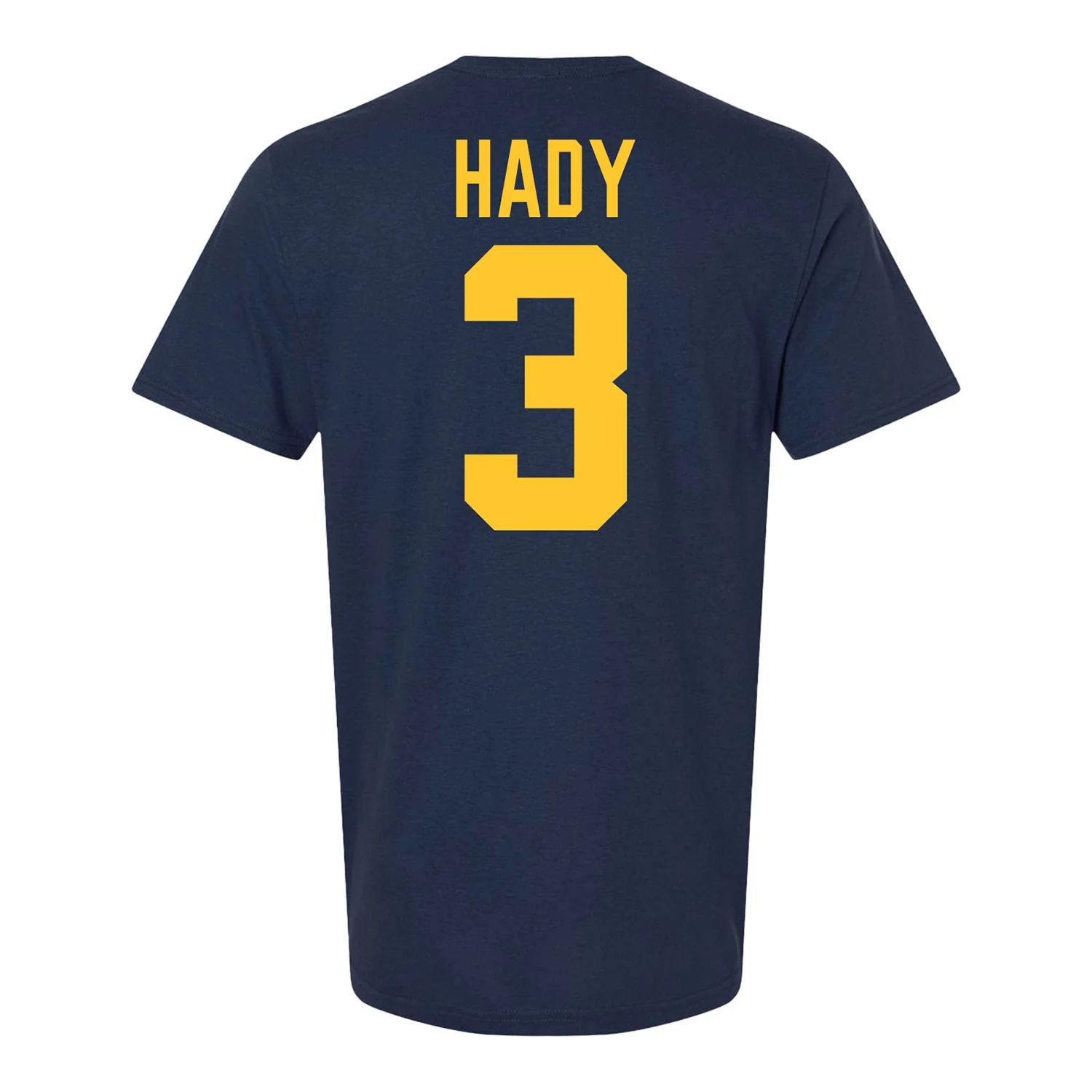 Michigan Wolverines Men's Hockey Student Athlete #3 Hady Hunter T-Shirt