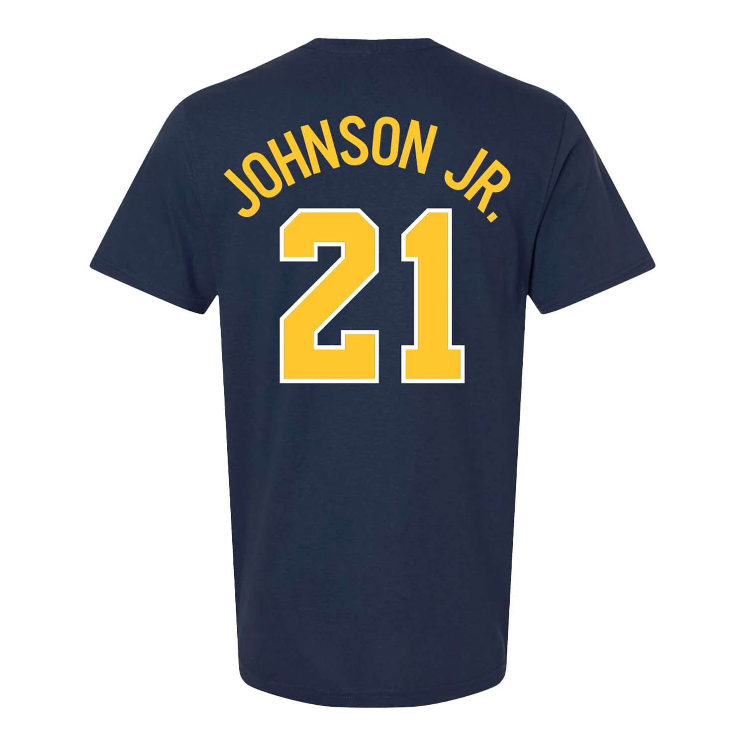 Michigan Wolverines Men's Basketball Student Athlete #21 Morez Johnson Jr Youth T-Shirt