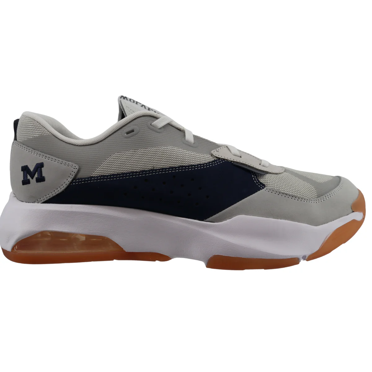 Nike Air Jordan Air 200E Michigan Wolverines P College White Navy - Image 3