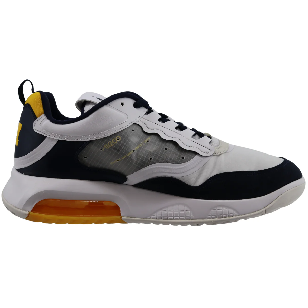 Nike Air Jordan Max 200 Michigan Wolverines White - Image 3