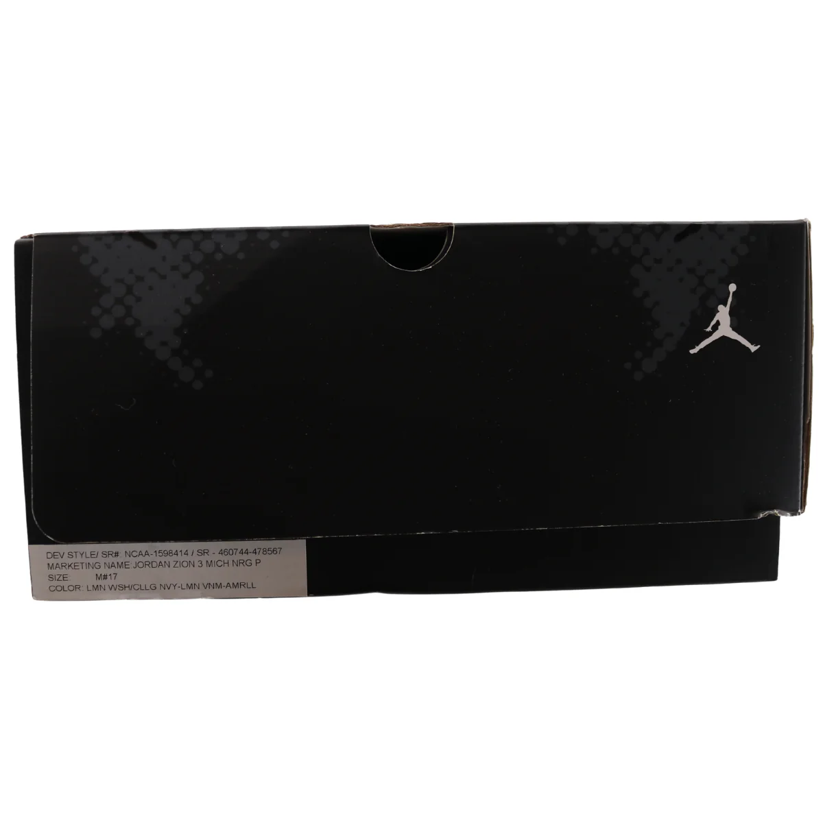 Nike Air Jordan Michigan Wolverines Zion 3 NRGP Amarillo - Image 6