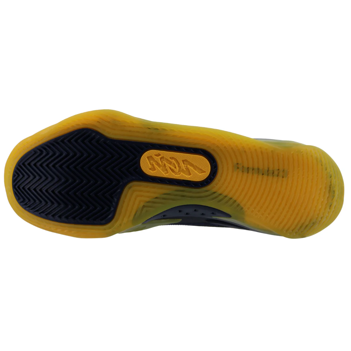 Nike Air Jordan Michigan Wolverines Zion 3 NRGP Yellow Navy - Image 3