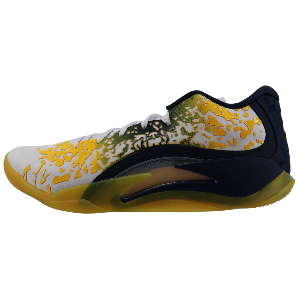 Nike Air Jordan Michigan Wolverines Zion 3 NRGP Yellow Navy - Image 4