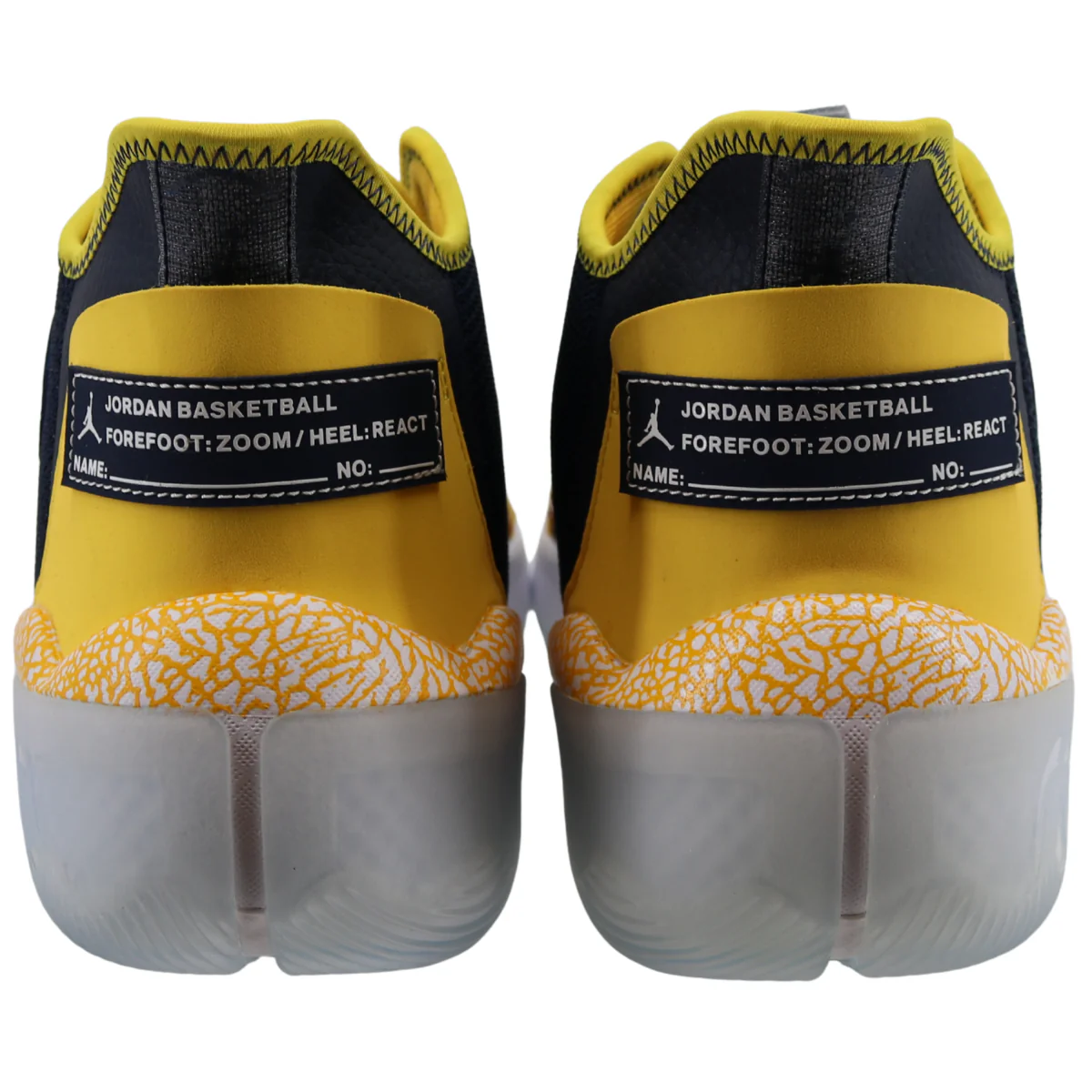 Nike Air Jordan React Elevation Michigan Wolverines Home Navy - Image 3