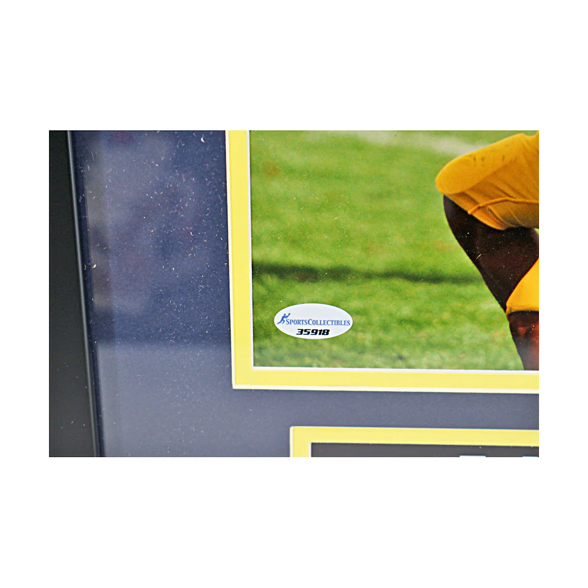 Ty Law Signed Michigan Wolverines 8x10 Framed Photo (SC COA) - Image 3