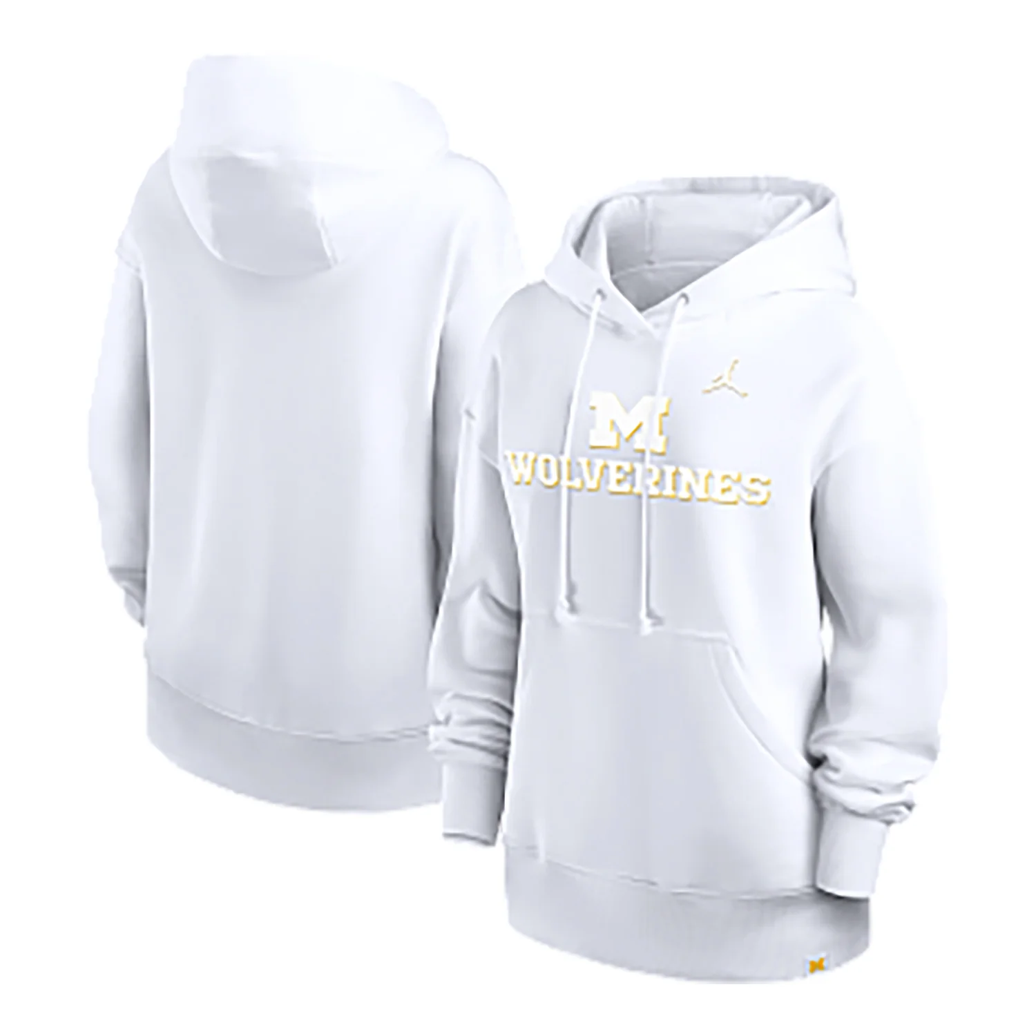Women's Michigan Wolverines Jordan Brand Statement Hoodie - Image 3