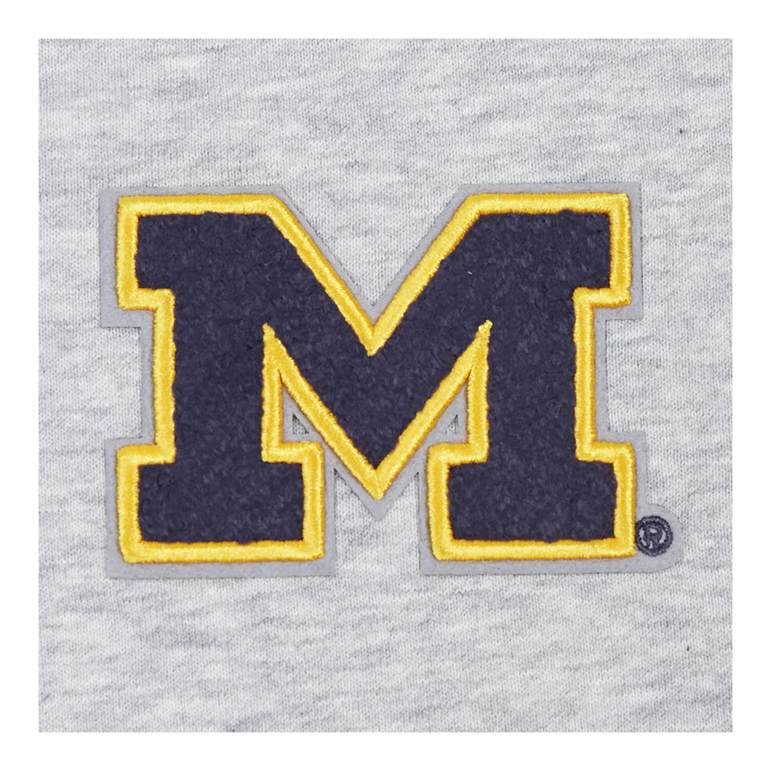 Women's Michigan Wolverines Pro Standard Cropped Hoodie - Image 3
