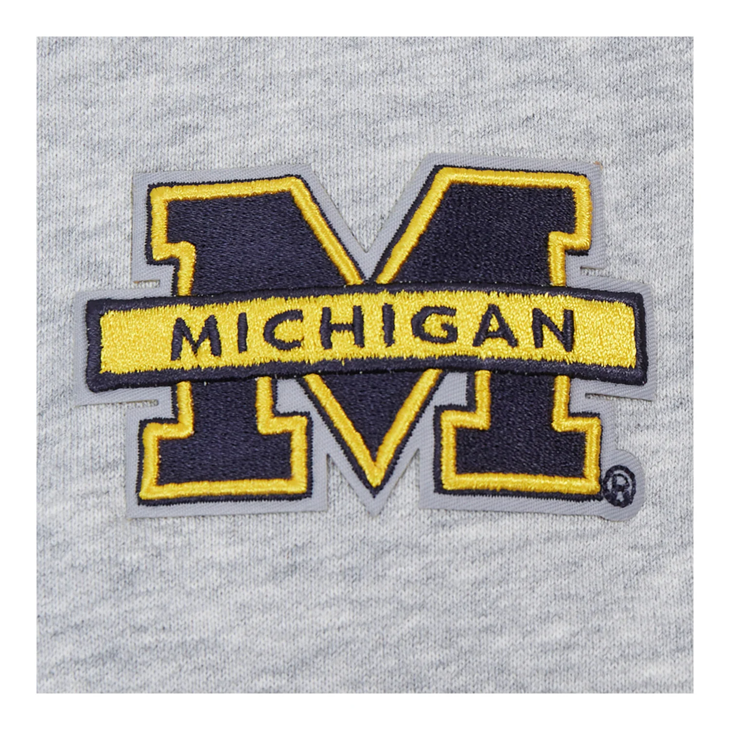 Women's Michigan Wolverines Pro Standard Cropped Hoodie - Image 5
