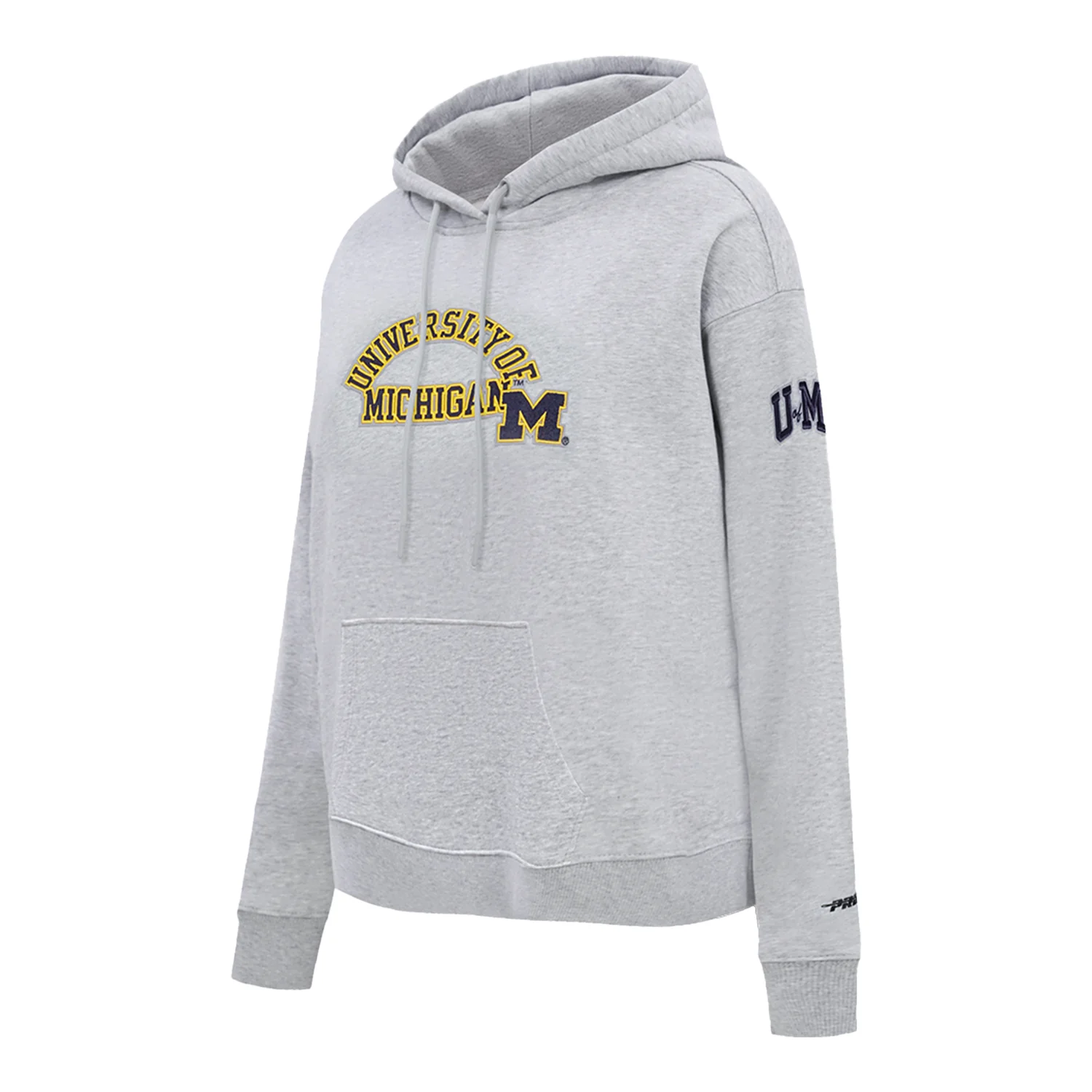 Women's Michigan Wolverines Pro Standard University of Michigan Grey Hoodie - Image 3